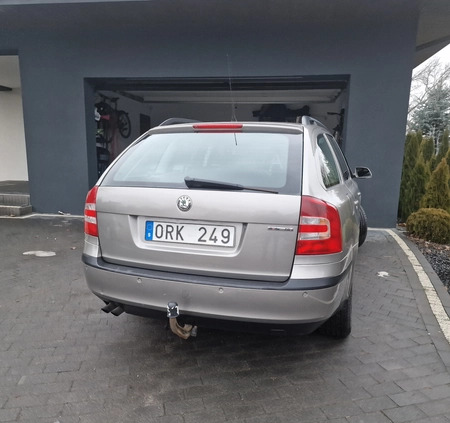 Skoda Octavia cena 11900 przebieg: 169000, rok produkcji 2007 z Radom małe 154